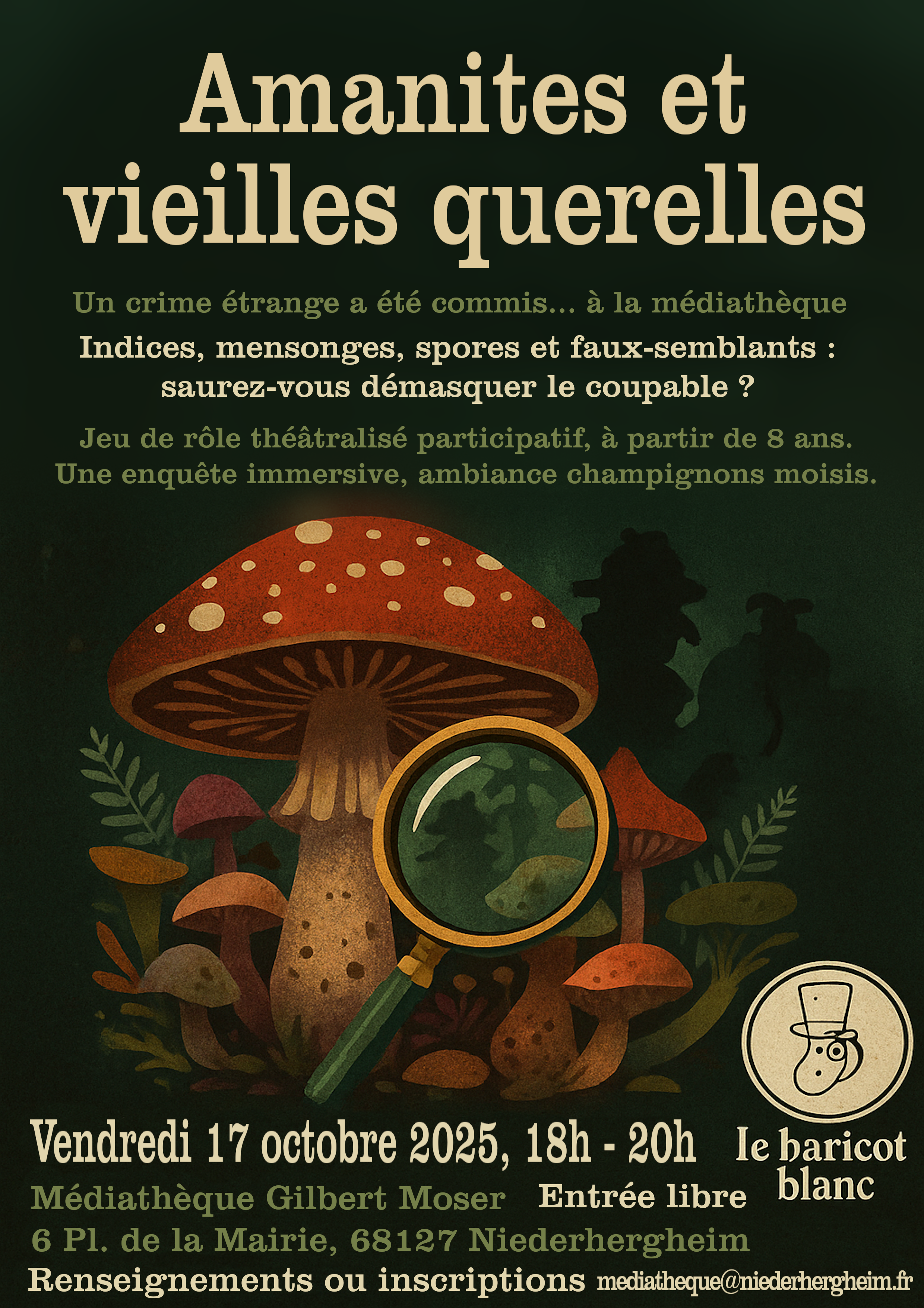 Couverture de Spectacle immersif "Cluedo Géant"
