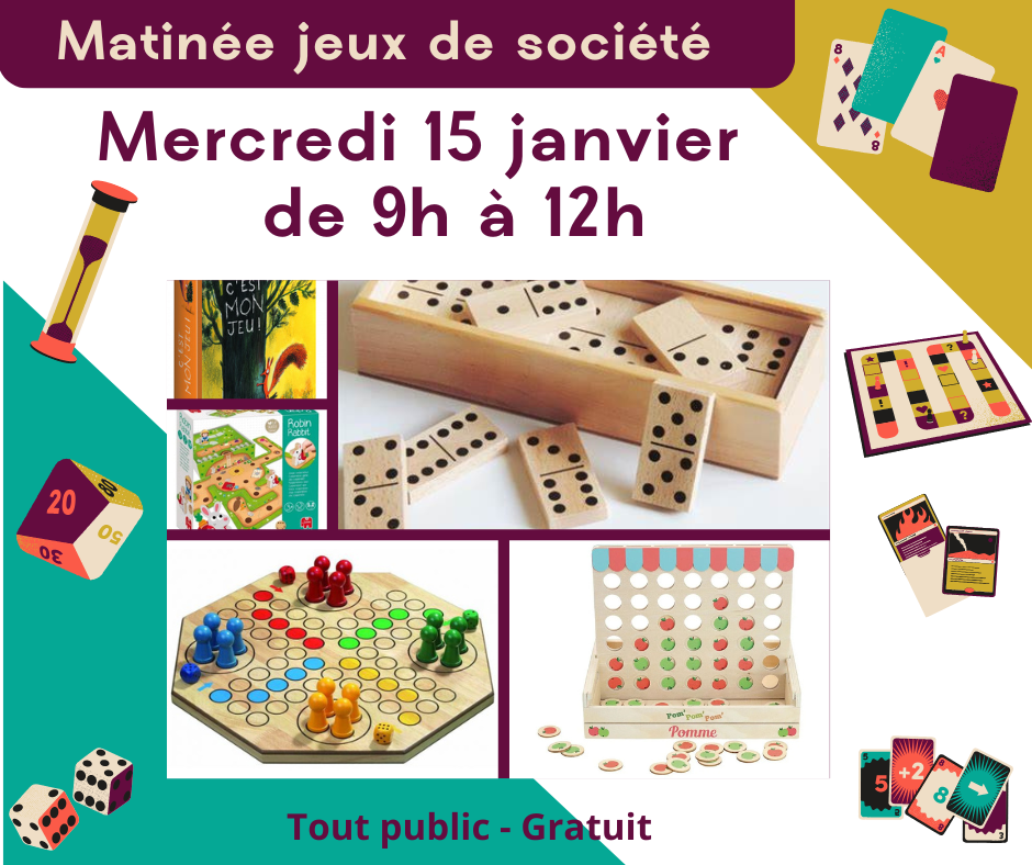 Couverture de Matinée "Jeux de Société"