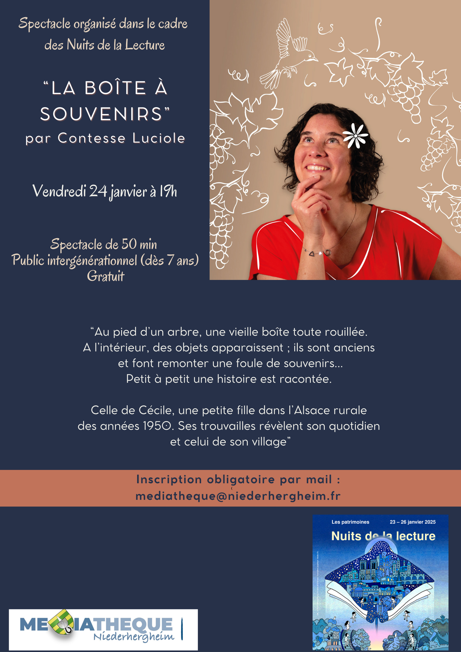 Couverture de Spectacle "La boîte à souvenirs"